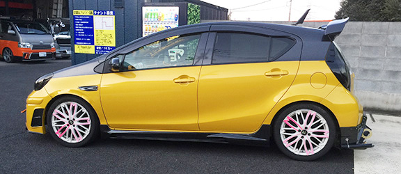 カーラッピング　HEXIS Gold / 3M4Star